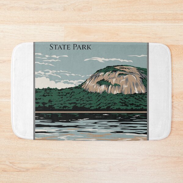 Item preview, Echo Lake State Park New Hampshire Vintage WPA Design designed and sold by brinson-amiees.