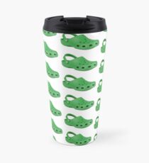 Grüne Crocs Thermobecher
