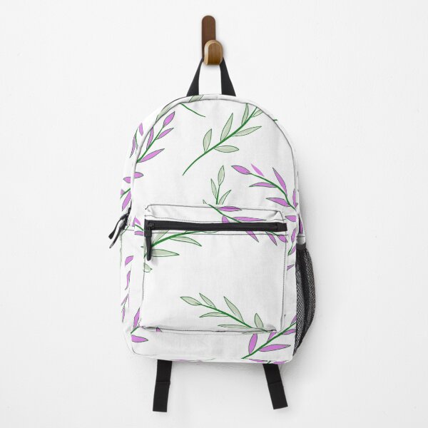 Item preview, green leaf patterns , purple leaf patterns  designed and sold by wawaart.