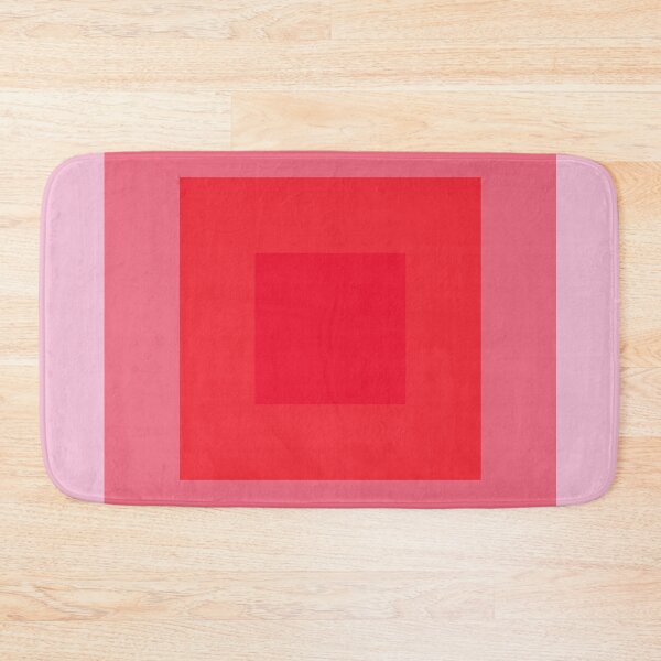 Item preview, Homage To The Square Bauhaus Exhibition Red Pink designed and sold by ahumbleconcept.