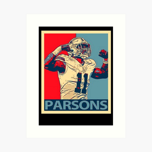 Micah Parsons Gridiron Greats Framed Print