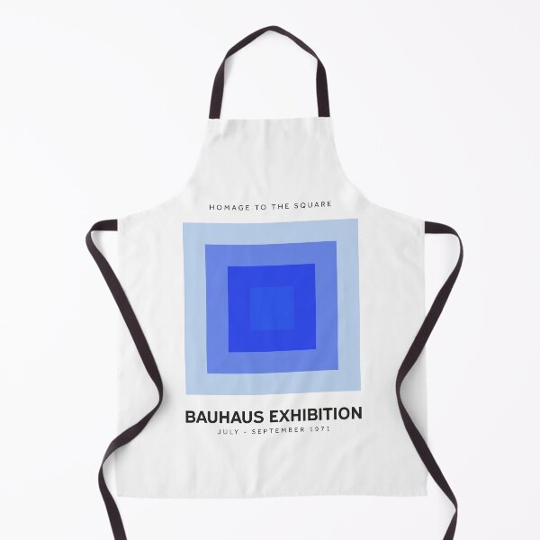 Item preview, Homage To The Square Bauhaus Exhibition Blue designed and sold by ahumbleconcept.