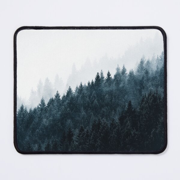 Item preview, Late Night Tales // Dark Misty Foggy Fairytale Forest With Cascadia Trees Covered In Fog designed and sold by Tordis Kayma.