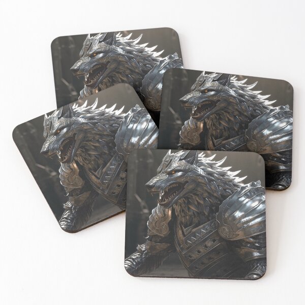 Item preview, Armored Wolf designed and sold by berubettoart.