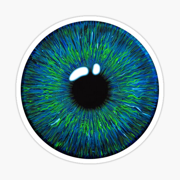 Artikel-Vorschau von Blau-grüne Augenpupille, designt und verkauft von oz10.
