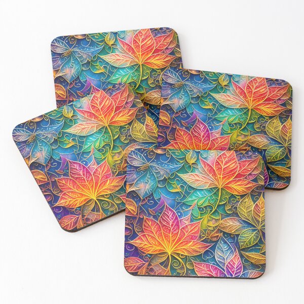 Item preview, Glitter Leaves designed and sold by PandorasWelt.