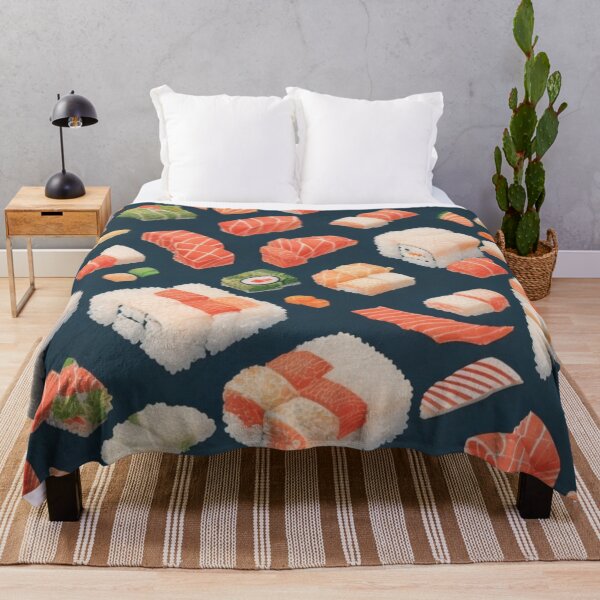 Item preview, Seamless Patterns of Japanese Sushi designed and sold by Starskriem.
