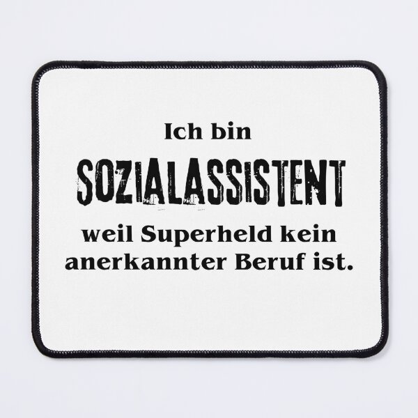Artikelvorschau, Sozialassistent - weil Superheld kein anerkannter Beruf ist entworfen und verkauft von SketchyPedals.