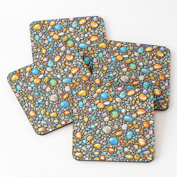 Item preview, glass stones designed and sold by PandorasWelt.