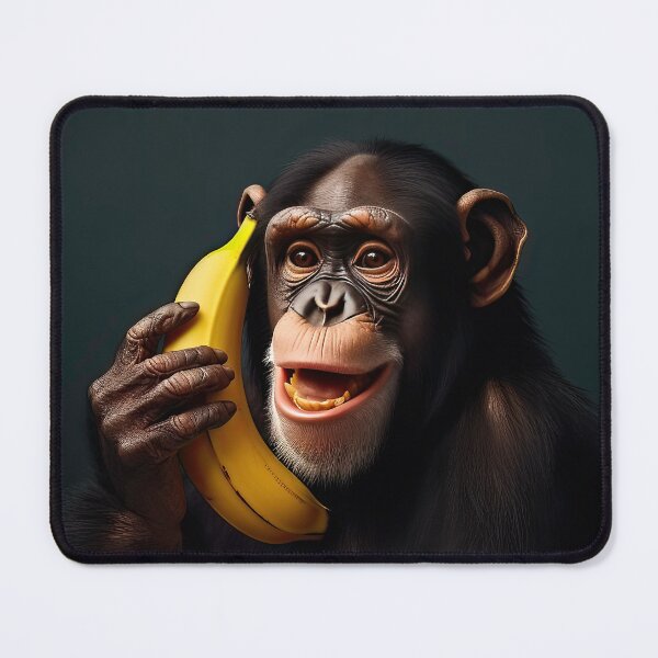 Item preview, "Hello, Tarzan?" Monkey with Banana Phone designed and sold by libanmax.