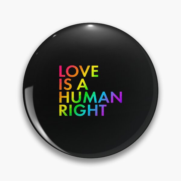 Item preview, love is a human right rainbow designed and sold by raisinghon.