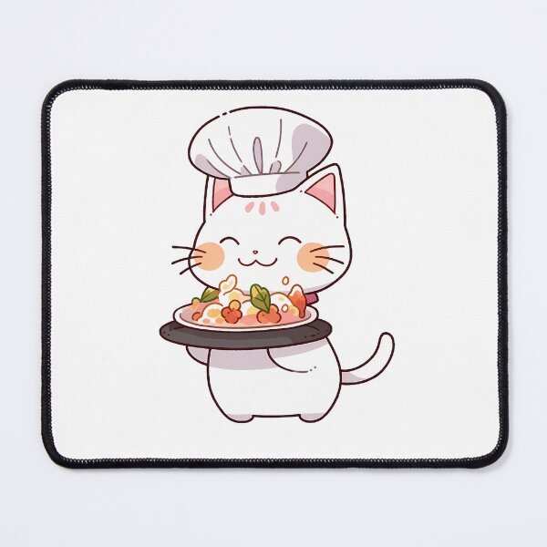 Item preview, Cat cooking food, cat cook, baking, gift designed and sold by ArtHideaway.