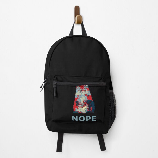 Item preview, pop art moon face cat nope designed and sold by raisinghon.