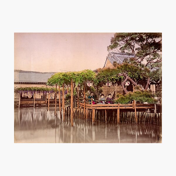 Kameido Tenjin Shrine, Tokyo, Japan Photographic Print
