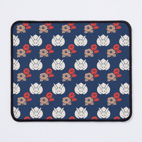 Item preview, Rabbit and Flower (Navy Tone) designed and sold by PriestArt.