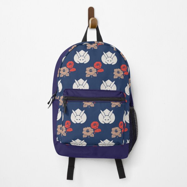 Item preview, Rabbit and Flower (Navy Tone) designed and sold by PriestArt.