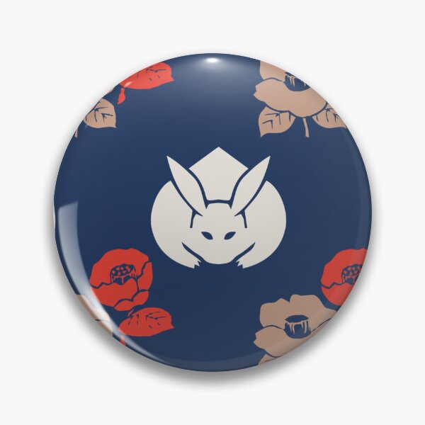 Item preview, Rabbit and Flower (Navy Tone) designed and sold by PriestArt.