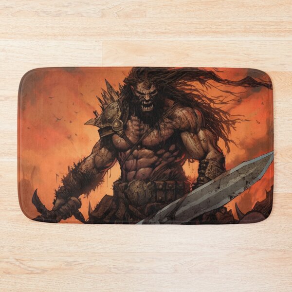 Item preview, Barbarian Warrior Savage Fury designed and sold by Nightarcade.