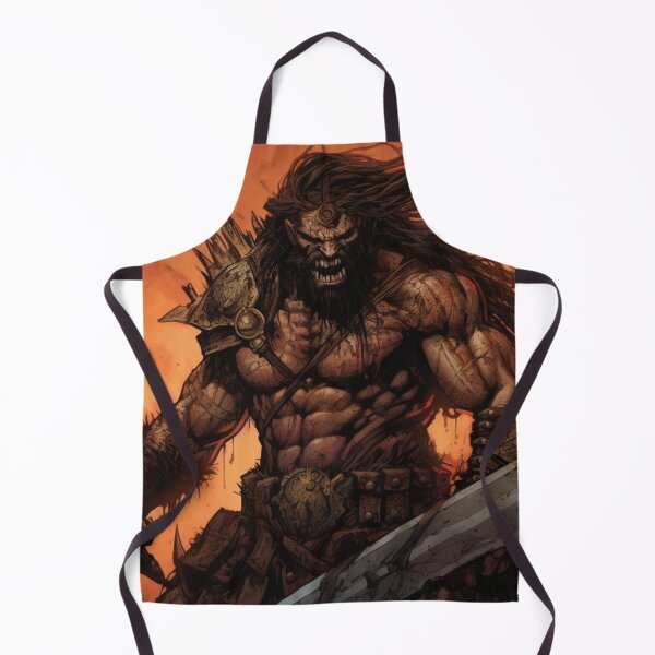 Item preview, Barbarian Warrior Savage Fury designed and sold by Nightarcade.