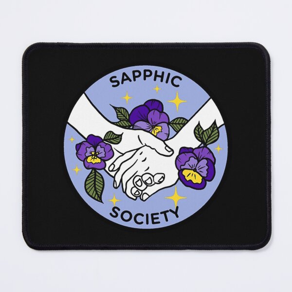 Item preview, sapphic society designed and sold by raisinghon.