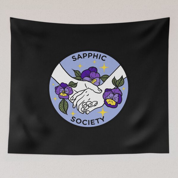 Item preview, sapphic society designed and sold by raisinghon.