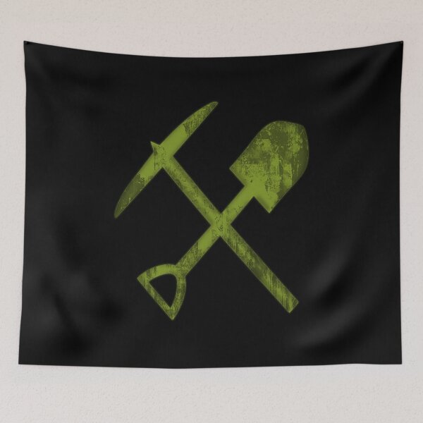 Item preview, Hand tool Pickaxe Shovel designed and sold by rundkeubouy.