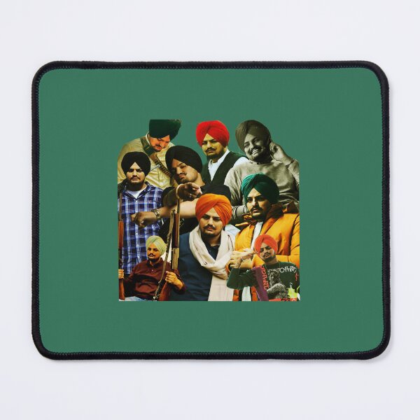 Item preview, Sidhu Moose Wala collagetribute design 2022 designed and sold by anbraangiolini.