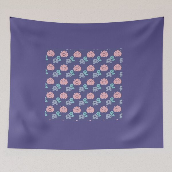 Item preview, Rabbit and Flower (Purple Tone) designed and sold by PriestArt.