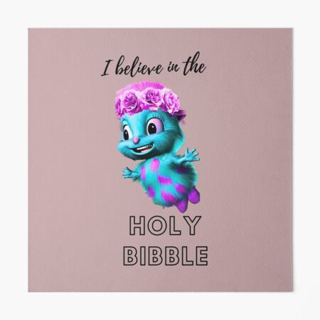 The holly Bibble Sticker for Sale by DAISY KAMBOJ