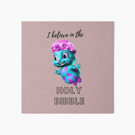 The holy Bibble Sticker for Sale by DAISY KAMBOJ