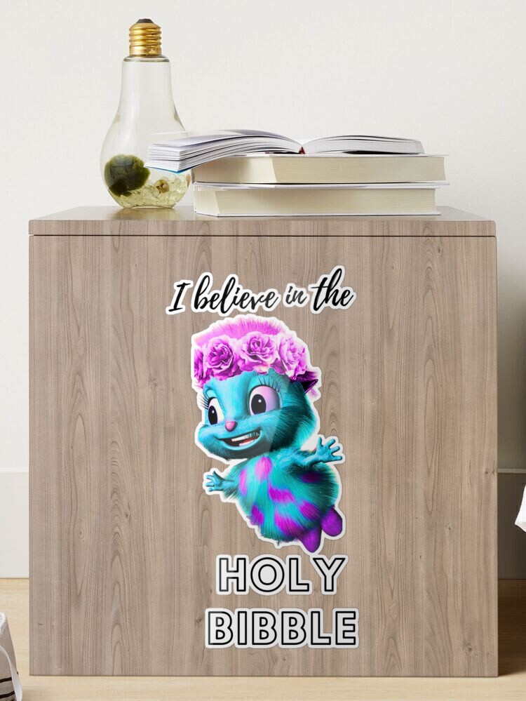 The holly Bibble Sticker for Sale by DAISY KAMBOJ