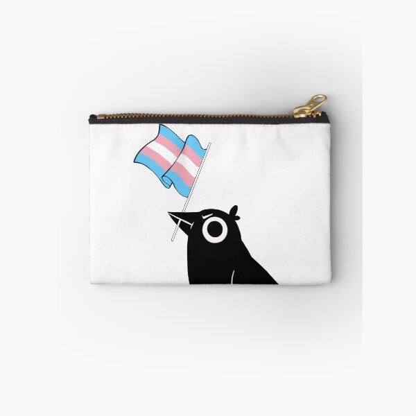 Item preview, Trans Pride Crow designed and sold by StarlingSketch.