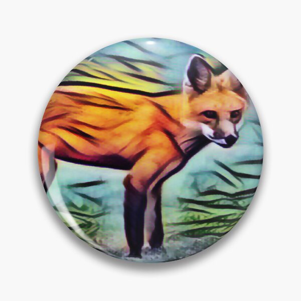 Item preview, Fearless Fox In Glow designed and sold by Fearless-Fox.