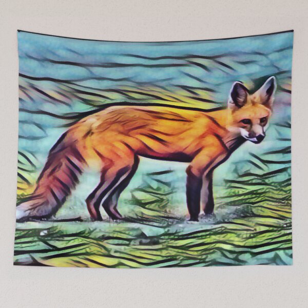 Item preview, Fearless Fox In Glow designed and sold by Fearless-Fox.