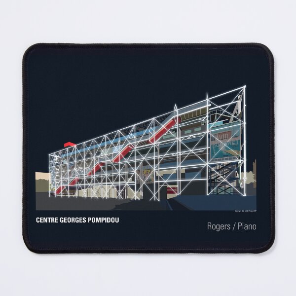 Item preview, Centre Georges Pompidou designed and sold by Project-IMP.