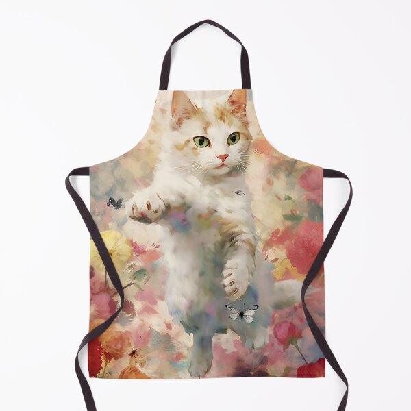 Item preview, Bigotes y Flores: Happy Cat Garden designed and sold by im9creative.
