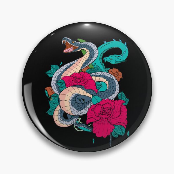 Item preview, Green and blue serpent designed and sold by jbird1979.