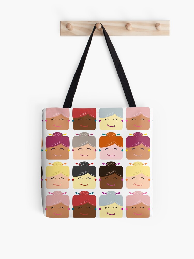 Thumbnail 1 of 2, Tote Bag, Granny Square designed and sold by MaijaR.