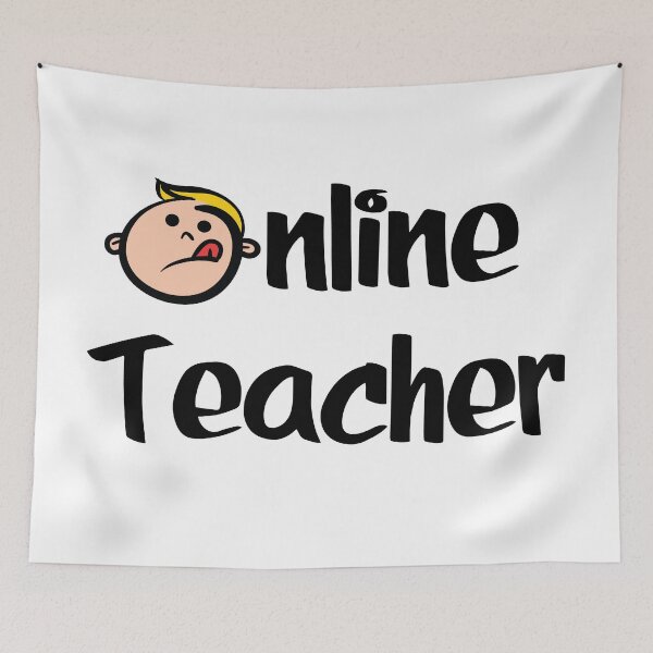 Item preview, Online Teacher  designed and sold by ProjectX23.