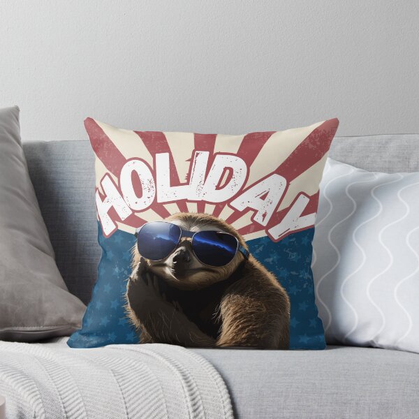 Item preview, sloth on vacation wearing sunglasses designed and sold by MacLis.