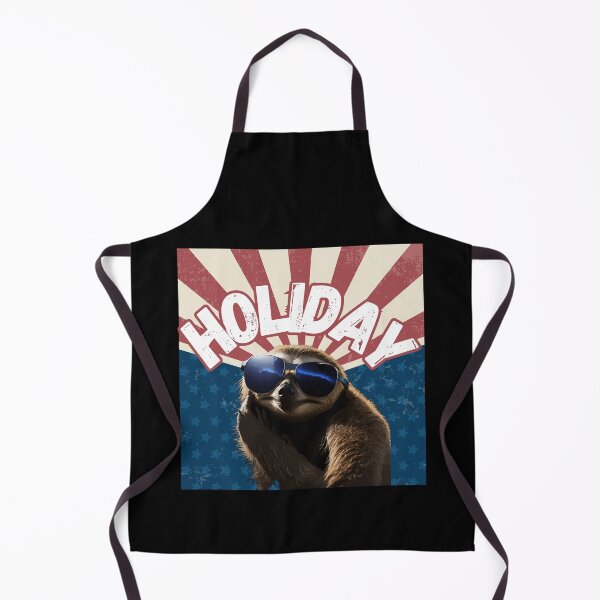 Item preview, sloth on vacation wearing sunglasses designed and sold by MacLis.