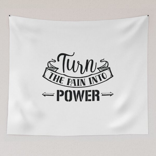 Item preview, Copy of Turn The Pain Into Power designed and sold by beefrancky.