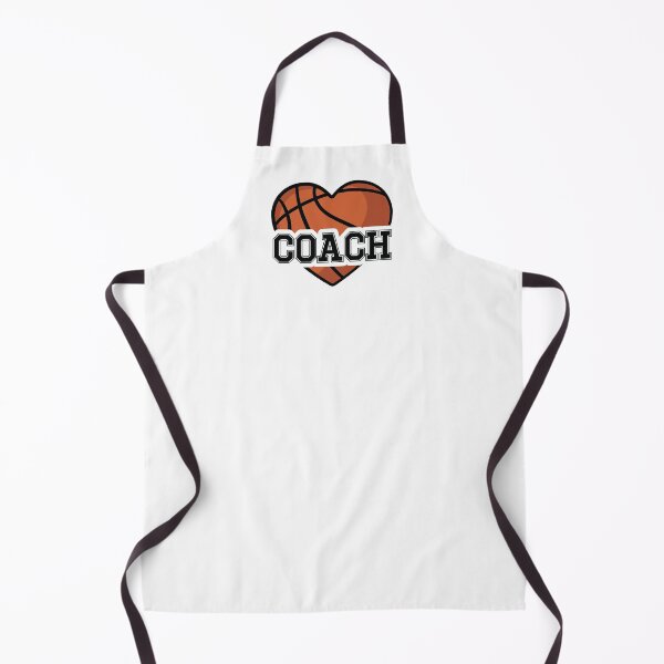 Item preview, Basketball Coach with Heart Shaped Sports Ball designed and sold by KateBilous.