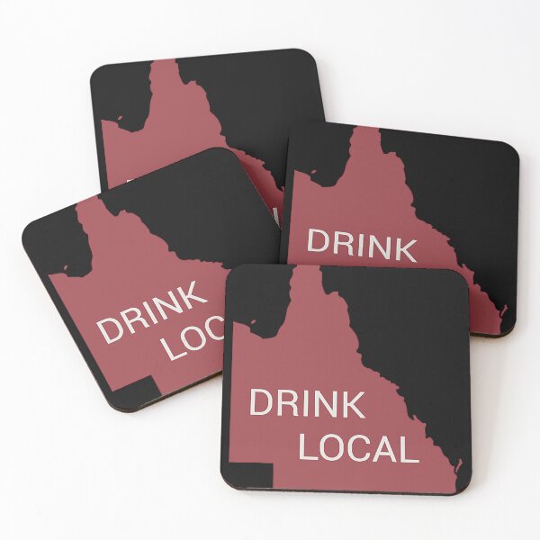 Item preview, Drink Local QLD state designed and sold by altamirano-yvon.