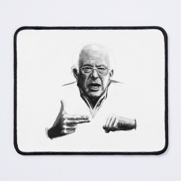 Aperçu de l'œuvre Bernie Sanders fait courir les bijoux créée et vendue par FreddieJohn.