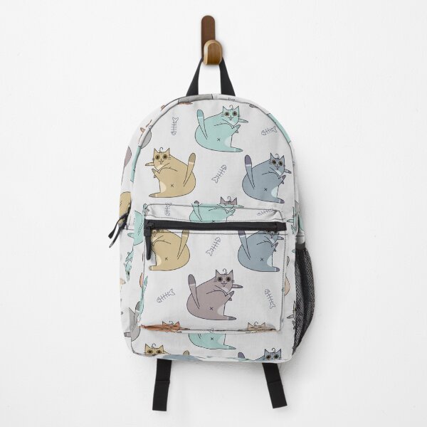 Item preview, Colorful Funny Cat Butt Pattern Design designed and sold by artbybiyan.