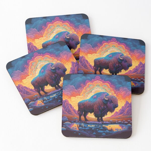 Item preview, Otherworldly Bison designed and sold by berubettoart.