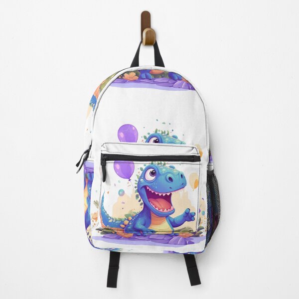 Item preview, Blissful Roam: Embracing Happiness with a Playful Dinosaur designed and sold by meesin-shop.