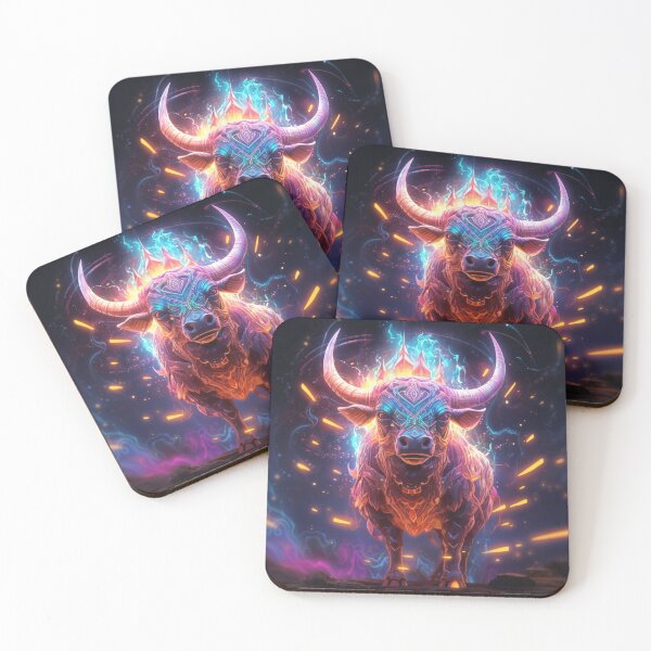 Item preview, Otherworldly Bull designed and sold by berubettoart.