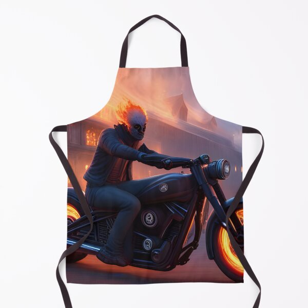 Item preview, Ghost Biker In Flames 01 designed and sold by tpixx.
